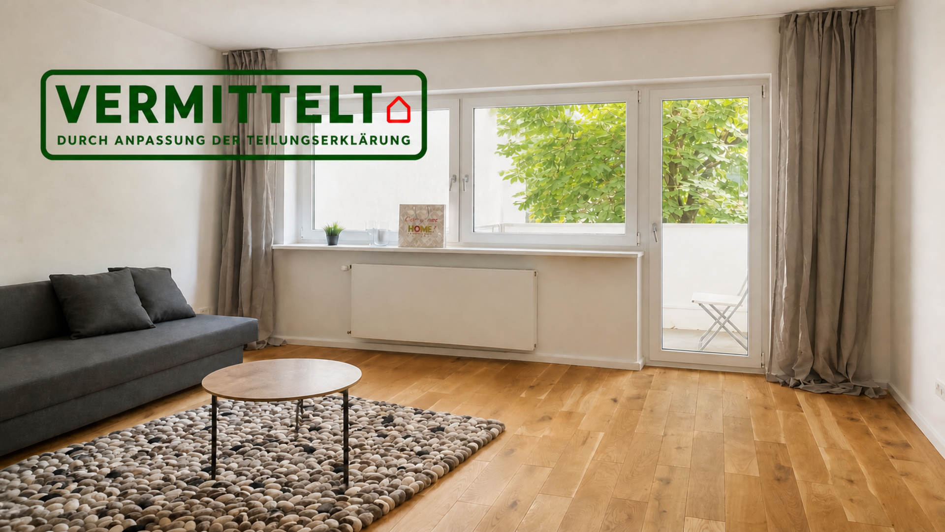 1 Zimmer Apartment mit sonnigem Balkon