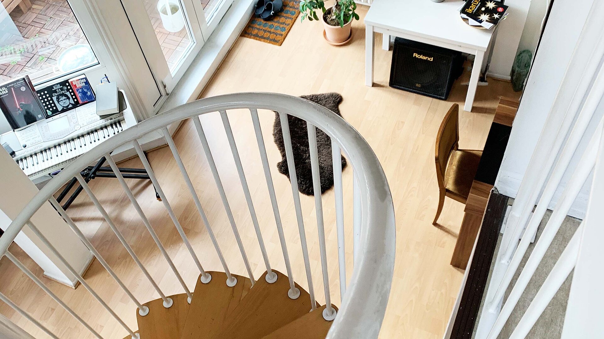 Dachgeschoss-Maisonette mit Sonnenterrasse