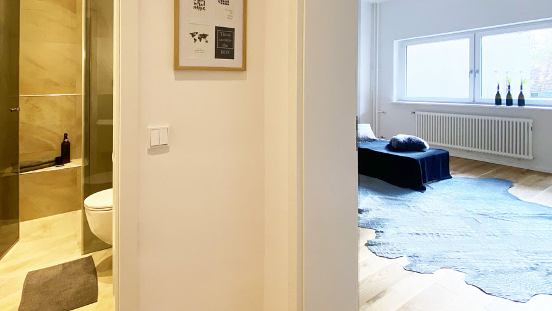 1 Zimmer Apartment mit sonnigem Balkon
